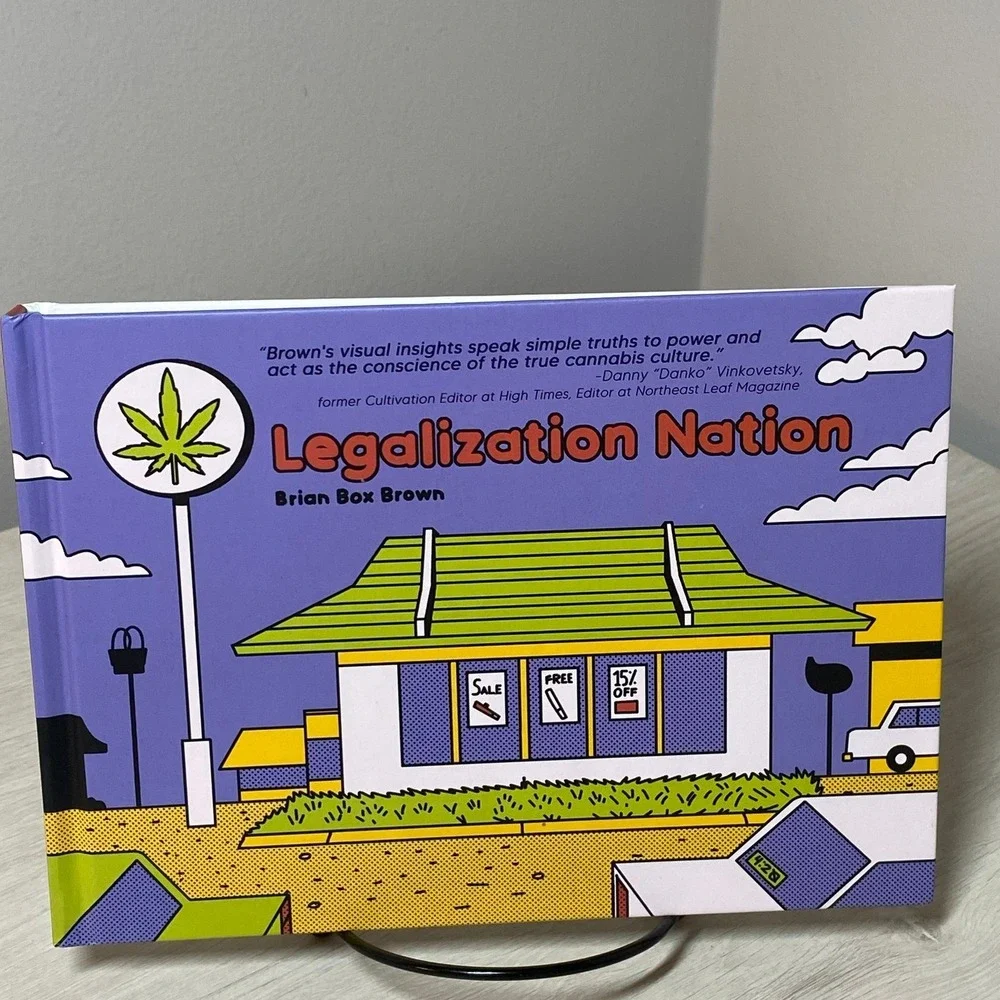 Legalization Nation Brian Box Brown Hardcover Graphic Novel 2024 Comic History